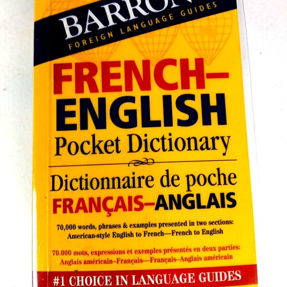 French-English Pocket Dictionary & Rick Steves French Phrases Both BooksLike New - Picture 15 of 16